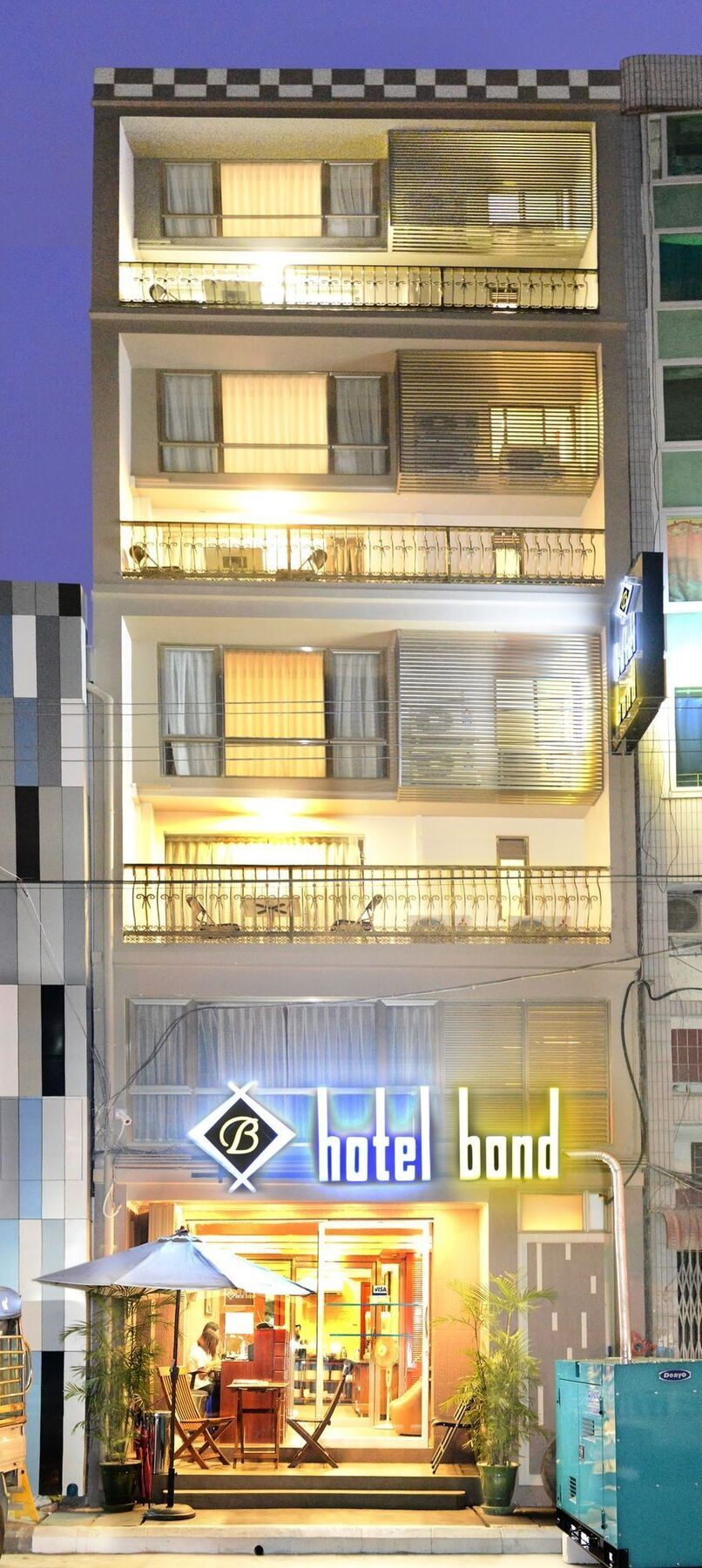 Hotel Bond Yangón Exterior foto